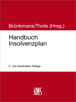 cover image of Handbuch Insolvenzplan